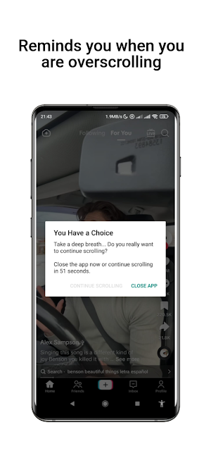ScrollGuard - Stop Scrolling Screenshot 1