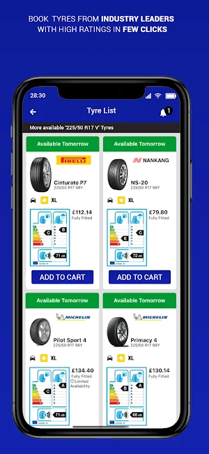 ALS Tyres Farnborough Screenshot 2