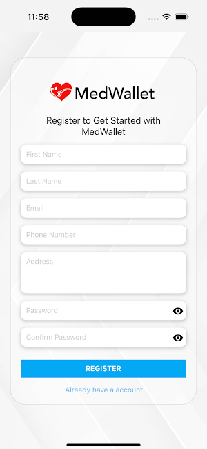 MedWalletPR Screenshot 3