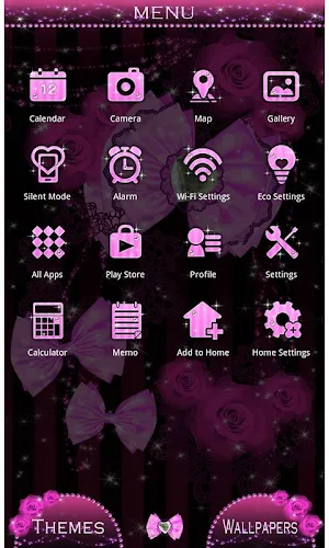 Ribbon wallpaper-Lady in Pink- Screenshot 2