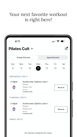 Pilates Cult Screenshot 2