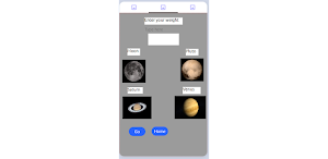 Weight on Solar Planets Screenshot 1