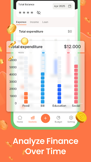 Cash Book: Expense Log Screenshot 2