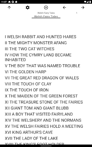 Book, Welsh Fairy Tales Screenshot 2