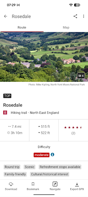 North York Moors Outdoors Screenshot 2
