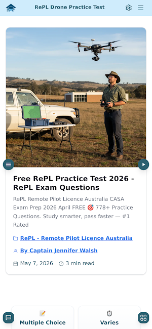 RePL Practice Test Screenshot 1