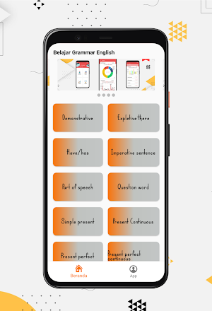 Belajar Grammar English Screenshot 0