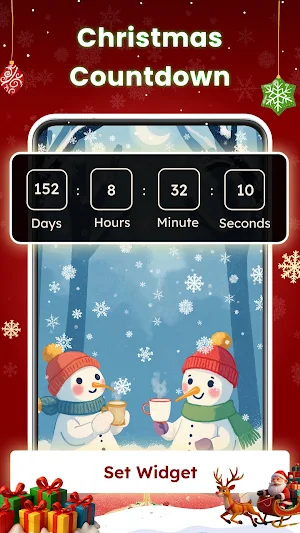Santa Video Call & Countdown Screenshot 1