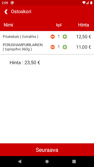 Ravintola Special Burger Screenshot 3
