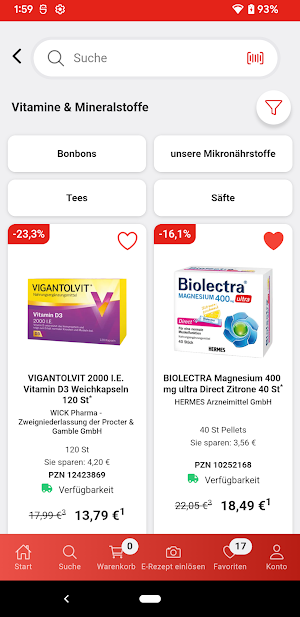 Apotheke B29 Shop & E-Rezept Screenshot 2