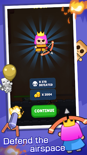 Balloon Fortress Game Screenshot 2