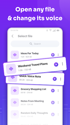 Voice Changer: Effects & TTS Screenshot 3