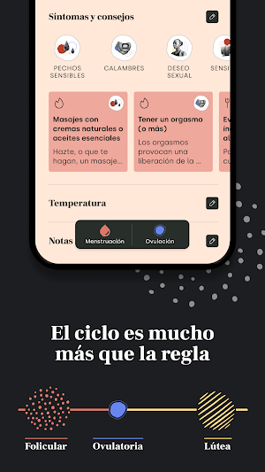 Cicla · Calendario menstrual Screenshot 1