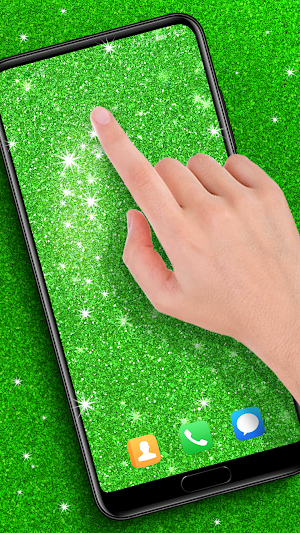 Real Glitter Effect Wallpaper Screenshot 1