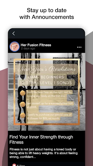 Her Fusion Fitness Screenshot 3