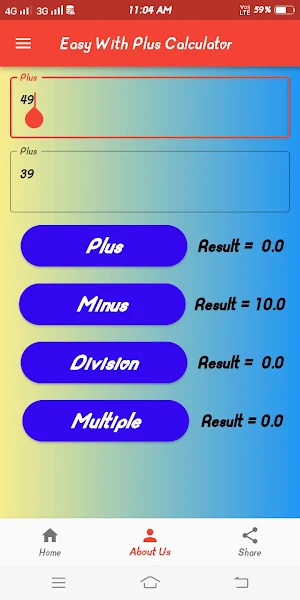 Easy With Plus Calculator Screenshot 2