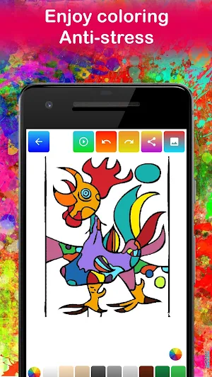 Famous Paintings Coloring Screenshot 0
