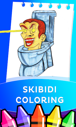 Toilet Coloring pages Screenshot 1