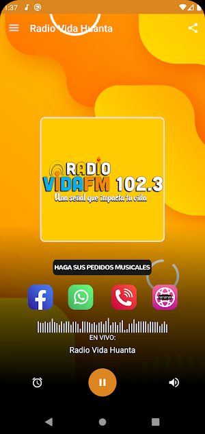 Radio Vida Huanta Screenshot 1