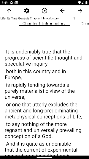 Book, Life: Its True Genesis Screenshot 1