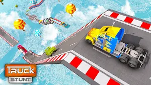 Extreme Ramp Truck Stunts 3D: Car Games Screenshot 0