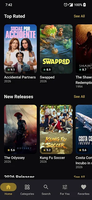 Movies & Series World Screenshot 2