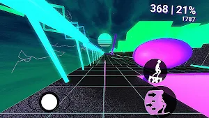 Neon Skate | Skateboard Cyberpunk Retro Waves Screenshot 0
