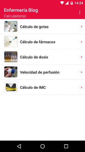Enfermería Blog Screenshot 2