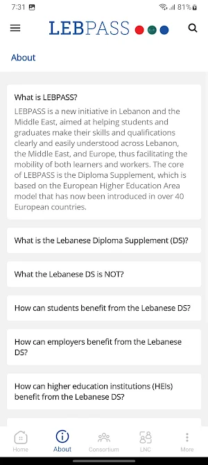 LEBPASS Screenshot 2