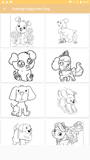 Dog coloring game Screenshot 3