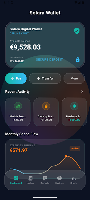 Solara Finance Screenshot 0
