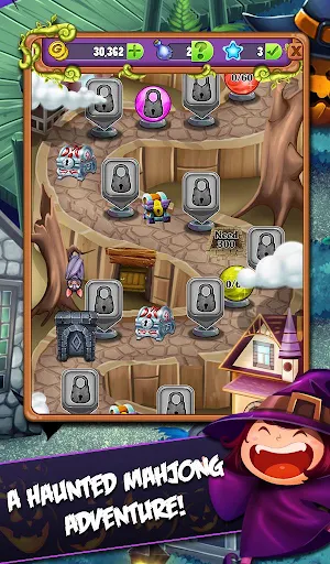 Mahjong Solitaire: Mystery Mansion Screenshot 1