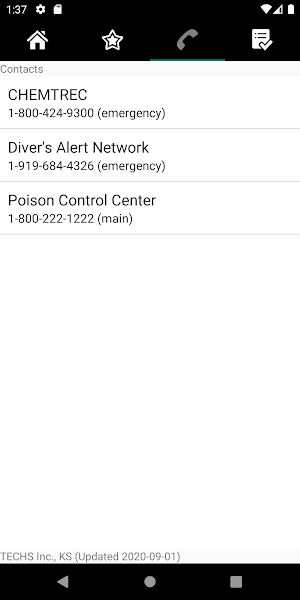 TECHS EMS Protocols Screenshot 1