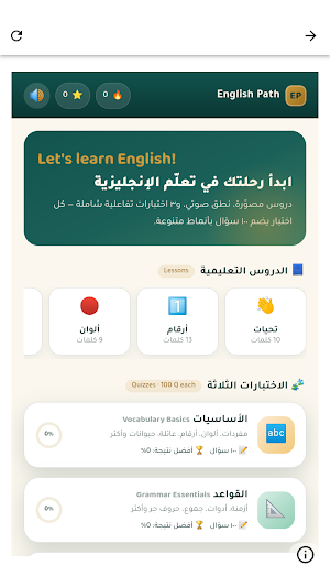 تعليم الانجليزية للمبتدئين Screenshot 3