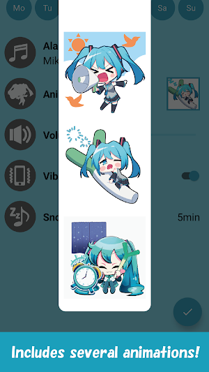 Hatsune Miku - Voice Alarm Screenshot 3