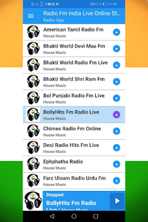 Radio Fm India Live Online Sta Screenshot 2