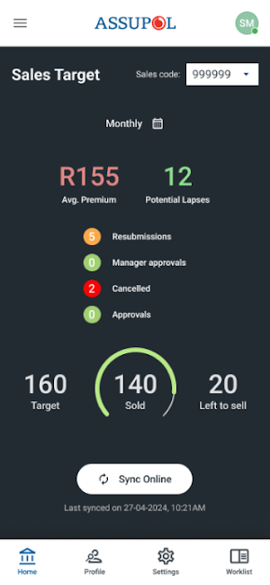 Assupol Sales Screenshot 0