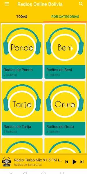 Radios Online Bolivia Screenshot 1
