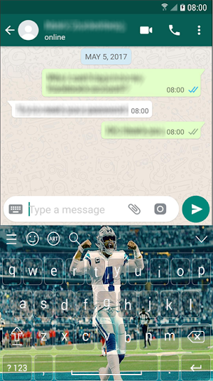 Dak Prescott Cowboys Keyboard NFL 2020 For Lovers Screenshot 0