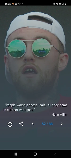 Mac Miller Quotes and Lyrics Screenshot 0