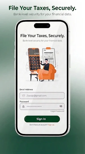 ZTaxapp Screenshot 2