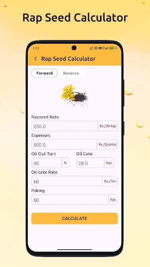 Moro Oil Calculator Screenshot 2