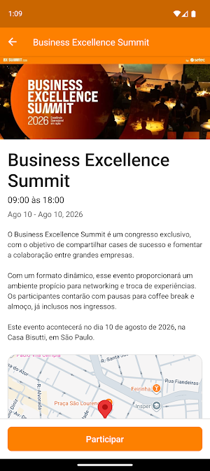 Business Excellence Summit Screenshot 1