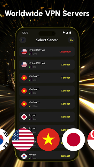 QuickVPN: Secure VPN Proxy Screenshot 1