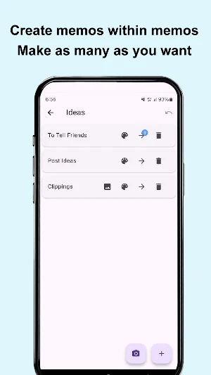 Memo-Only Memopad Screenshot 2