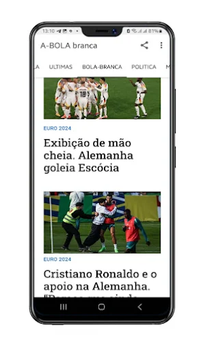 A-BOLA branca Screenshot 1