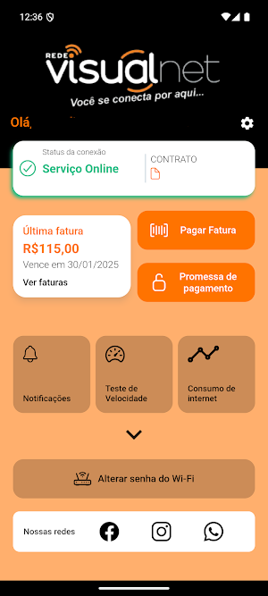 Rede Visual Net Screenshot 1