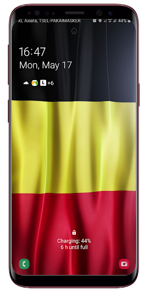 Belgium Flag Live Wallpaper Screenshot 3