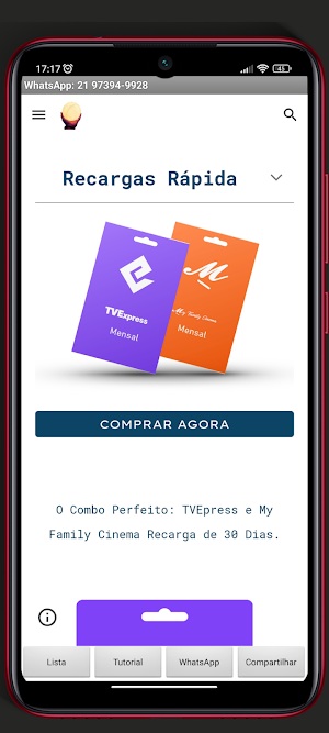 Recarga TVExpress Screenshot 2