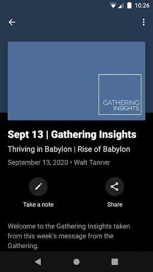 Capstone Church Screenshot 2